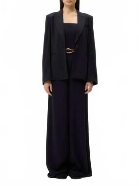 NEW TWP boy crepe blazer in midnight